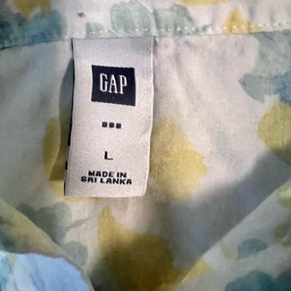 GAP Multicolor Floral Shirt - Picture 3 of 4